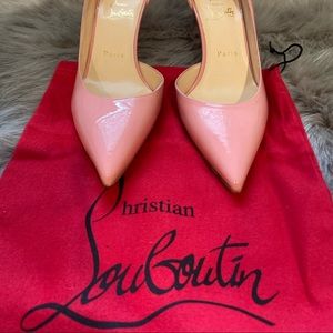 Christian Louboutin Iriza 70 patent-leather pumps